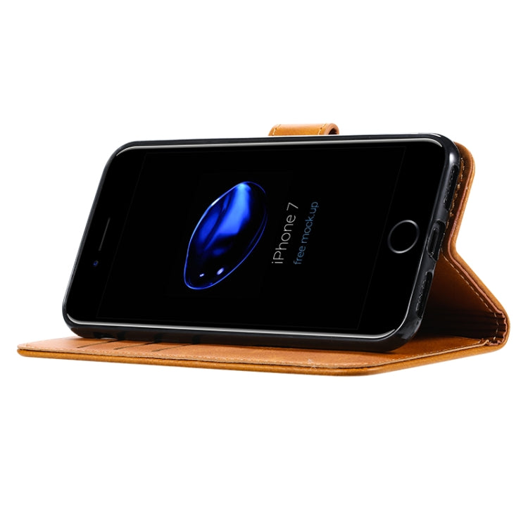 GUSSIM Magnetic Horizontal Flip Leather Case with Holder & Card Slots & & Wallet, For iPhone 6, For iPhone 6 Plus, For iPhone 8 Plus / 7 Plus, For iPhone 8  / 7