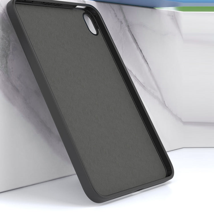 Mutural Silicone Microfiber Tablet Case, For iPad mini 2024 / mini 6, For iPad 10.2 2021 / 2020 / 2019, For iPad Air 11 2024 / Air 2022 / Air 2020 10.9