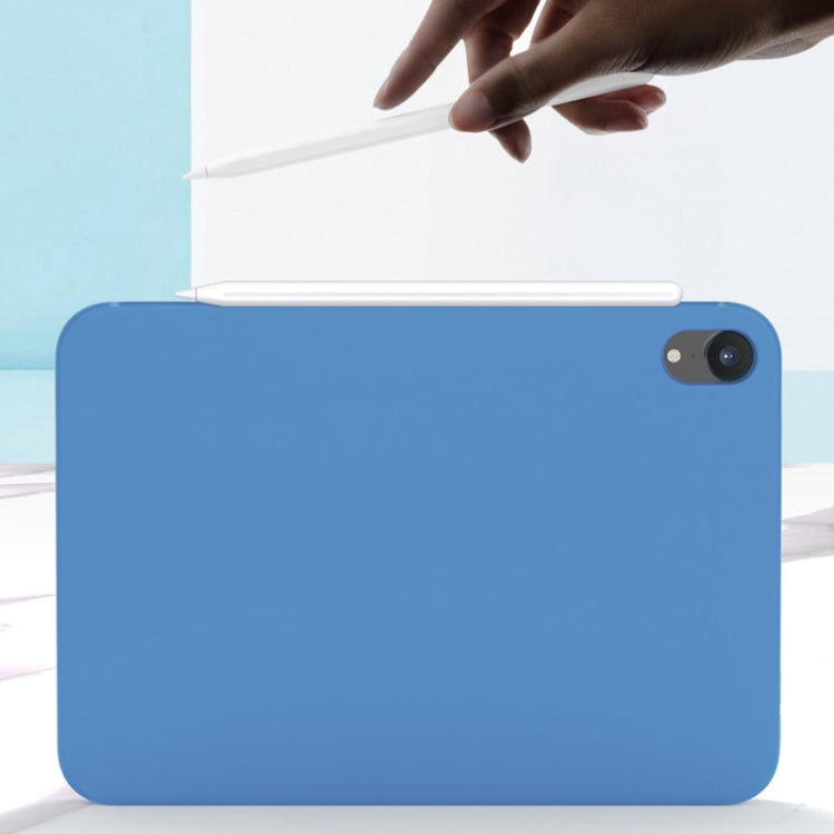 Mutural Silicone Microfiber Tablet Case, For iPad mini 2024 / mini 6, For iPad 10.2 2021 / 2020 / 2019, For iPad Air 11 2024 / Air 2022 / Air 2020 10.9