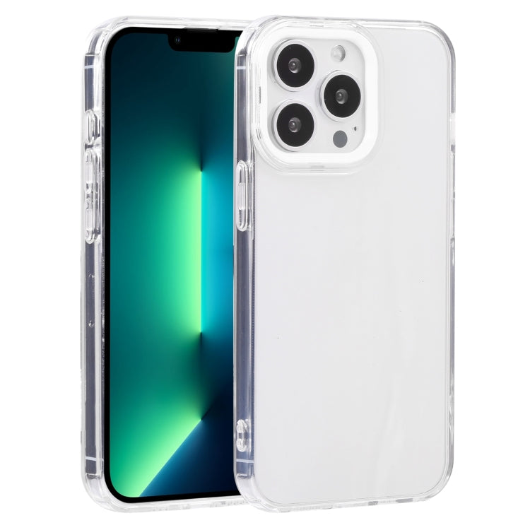 Macaron Lens Frame Transparent TPU Phone Case, For iPhone 13, For iPhone 13 Pro, For iPhone 13 Pro Max