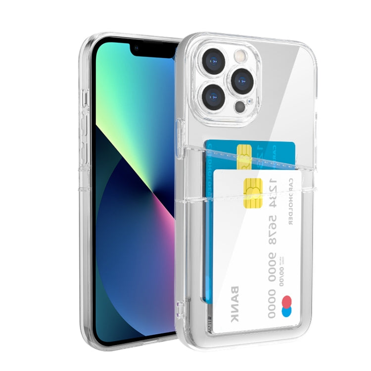 Dual Card TPU Phone Case, For iPhone 12 Pro Max, For iPhone 11, For iPhone 11 Pro