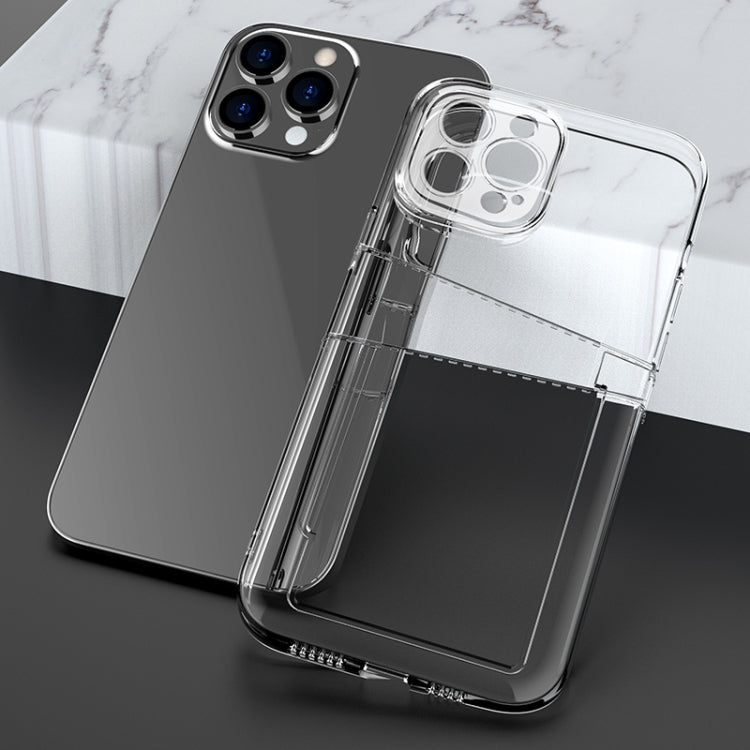 Dual Card TPU Phone Case, For iPhone 12 Pro Max, For iPhone 11, For iPhone 11 Pro