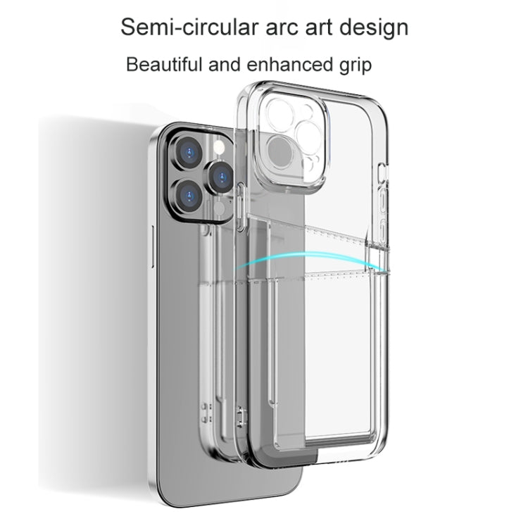 Dual Card TPU Phone Case, For iPhone 12 Pro Max, For iPhone 11, For iPhone 11 Pro