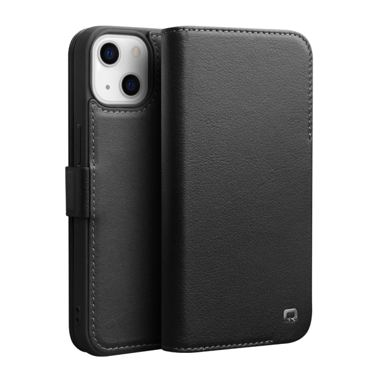 QIALINO Magnetic Buckle Leather Phone Case, For iPhone 13 mini, For iPhone 13, For iPhone 13 Pro, For iPhone 13 Pro Max