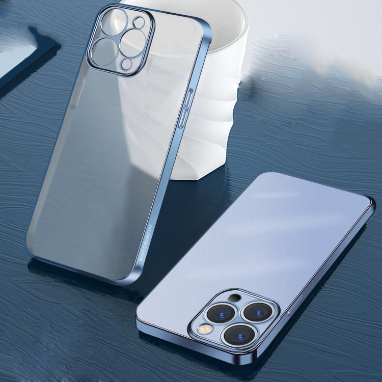 KSTDESIGN Wing Plating Series Semi-transparent Frosted Phone Case, For iPhone 12, For iPhone 12 Pro, For iPhone 12 Pro Max, For iPhone 13 Pro, For iPhone 13 Pro Max