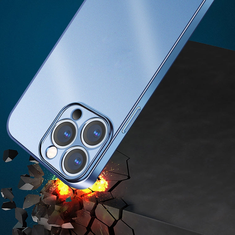 KSTDESIGN Wing Plating Series Semi-transparent Frosted Phone Case, For iPhone 13