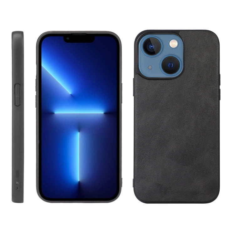 Cowhide Texture PU Phone Case, For iPhone 13, For iPhone 13 Pro, For iPhone 13 Pro Max