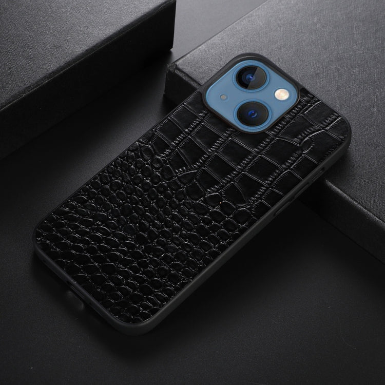 Crocodile Top Layer Cowhide Leather Case, For iPhone 13 mini, For iPhone 12 mini, For iPhone 12 / 12 Pro, For iPhone 12 Pro Max