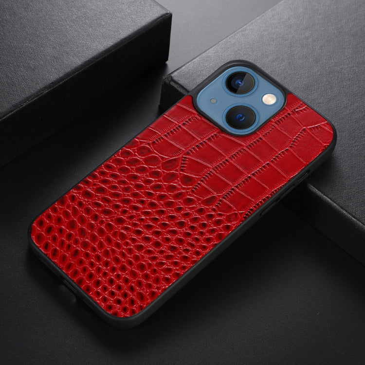 Crocodile Top Layer Cowhide Leather Case, For iPhone 13 mini, For iPhone 12 mini, For iPhone 12 / 12 Pro, For iPhone 12 Pro Max