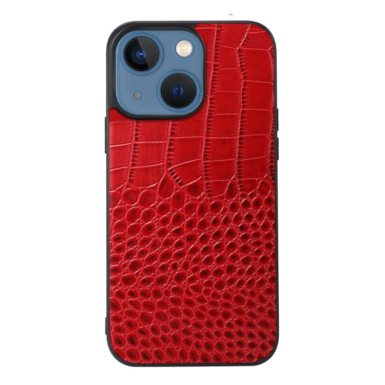 Crocodile Top Layer Cowhide Leather Case, For iPhone 13 mini, For iPhone 12 mini, For iPhone 12 / 12 Pro, For iPhone 12 Pro Max