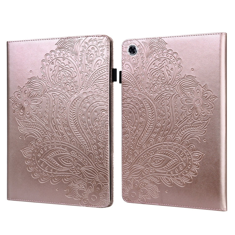 Peacock Embossed Pattern TPU + PU Leather Tablet Case, For OPPO Pad 11 inch, For OPPO Realme Pad 10.4 inch, For Huawei Enjoy Tablet 2 10.1 inch, For Huawei MediaPad M5 Lite 10