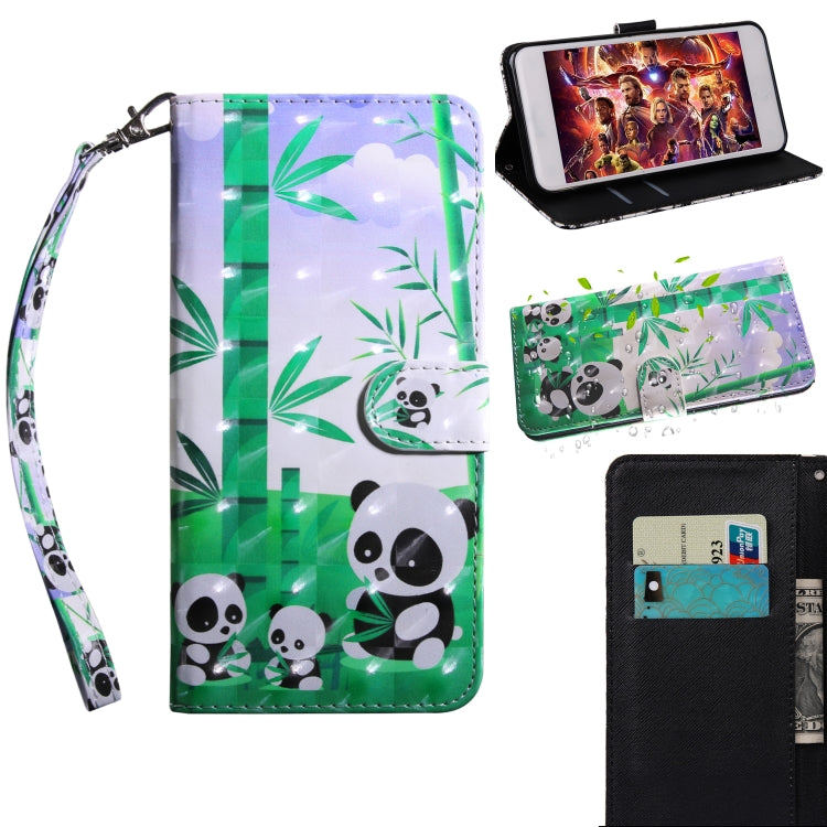 3D Painting Pattern Coloured Drawing Leather Phone Case, For iPhone 13 Pro Max, For iPhone 13 Pro