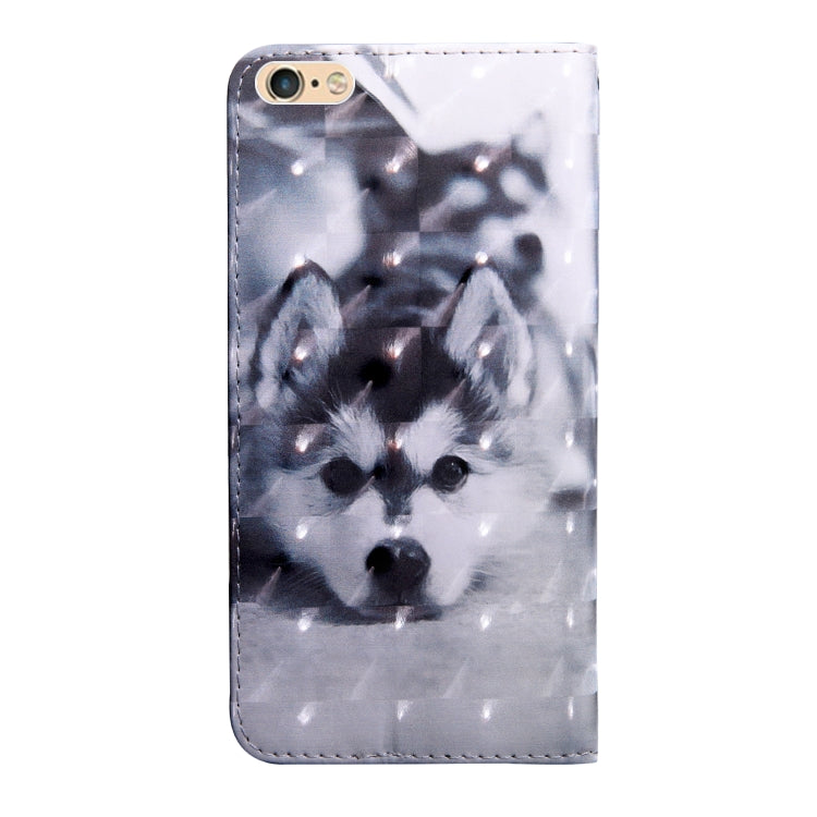 3D Painting Pattern Coloured Drawing Leather Phone Case, For iPhone SE 2022