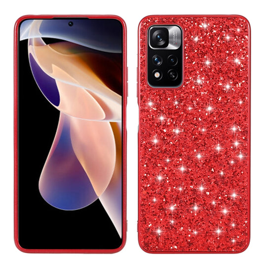 Glitter Powder Shockproof TPU Phone Case, For Xiaomi Redmi Note 11 Pro, For iPhone SE 2022 / SE 2020, For Samsung Galaxy A13 4G, For Samsung Galaxy A23