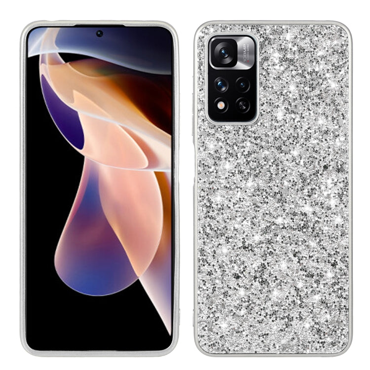 Glitter Powder Shockproof TPU Phone Case, For Xiaomi Redmi Note 11 Pro, For iPhone SE 2022 / SE 2020, For Samsung Galaxy A13 4G, For Samsung Galaxy A23