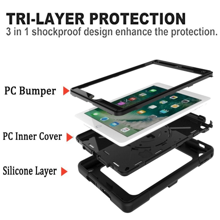 Contrast Color Silicone + PC Combination Case with Holder, For Galaxy Tab A 8.0 (2019) T290, For Galaxy Tab A 10.1 (2019) T510