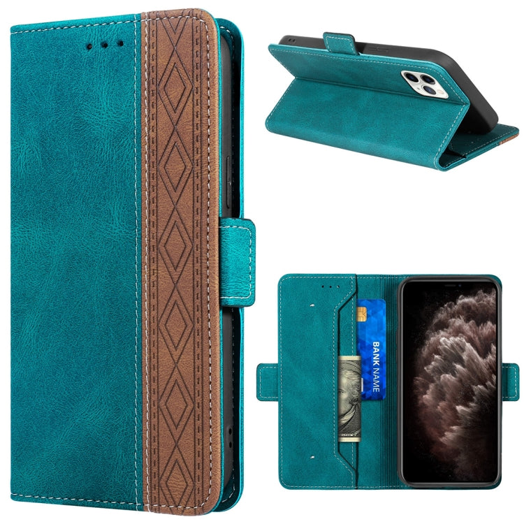 Stitching Magnetic RFID Leather Case, For iPhone 12 Pro Max, For iPhone 11, For iPhone 11 Pro, For iPhone 11 Pro Max, For iPhone X / XS, For iPhone XR