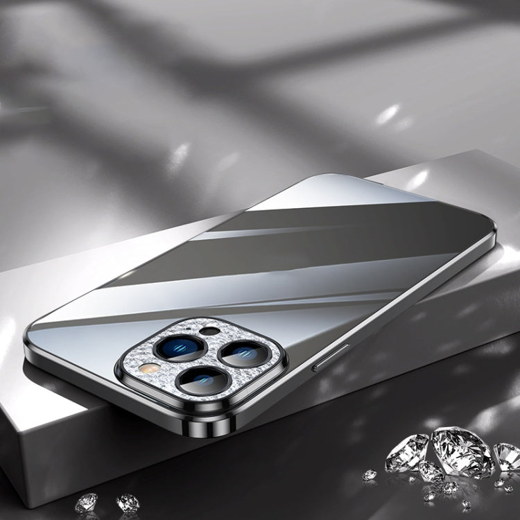 SULADA Diamond Lens Protector Plated Frosted Case, For iPhone 12 Pro Max, For iPhone 11, For iPhone 11 Pro Max