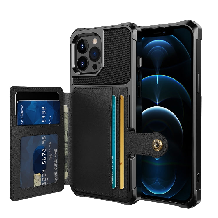 Magnetic Wallet Card Bag Leather Case, For iPhone 13 mini, For iPhone 13, For iPhone 13 Pro, For iPhone 13 Pro Max