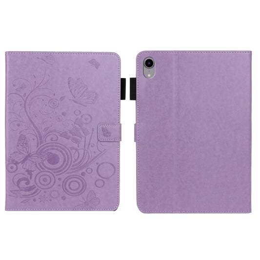Embossed Butterfly Pattern Smart Leather Tablet Case, For iPad Pro 11 inch 2020 / 2018, For iPad mini 2024 / mini 6