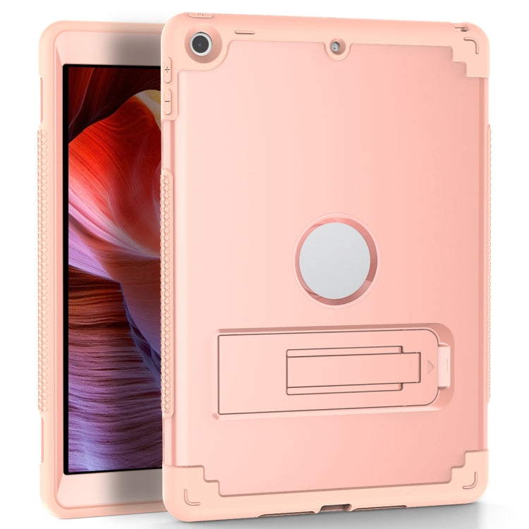 PC+Silicone Holder Tablet Case, For iPad 9.7 2018 / 2017, For iPad 10.2 2020 / 2019