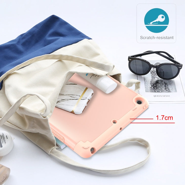 PC+Silicone Holder Tablet Case, For iPad 9.7 2018 / 2017, For iPad 10.2 2020 / 2019
