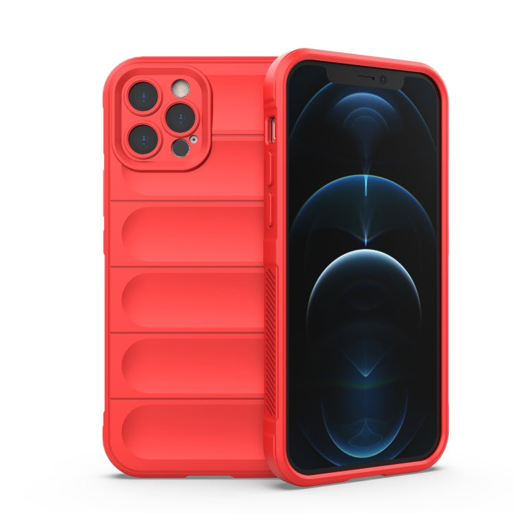 Magic Shield TPU + Flannel Phone Case, For iPhone 12 Pro, For iPhone 12 Pro Max