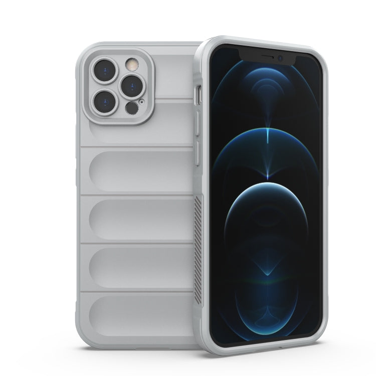 Magic Shield TPU + Flannel Phone Case, For iPhone 12 Pro, For iPhone 12 Pro Max