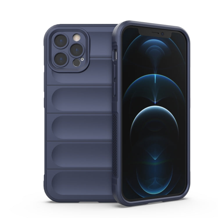 Magic Shield TPU + Flannel Phone Case, For iPhone 12 Pro, For iPhone 12 Pro Max