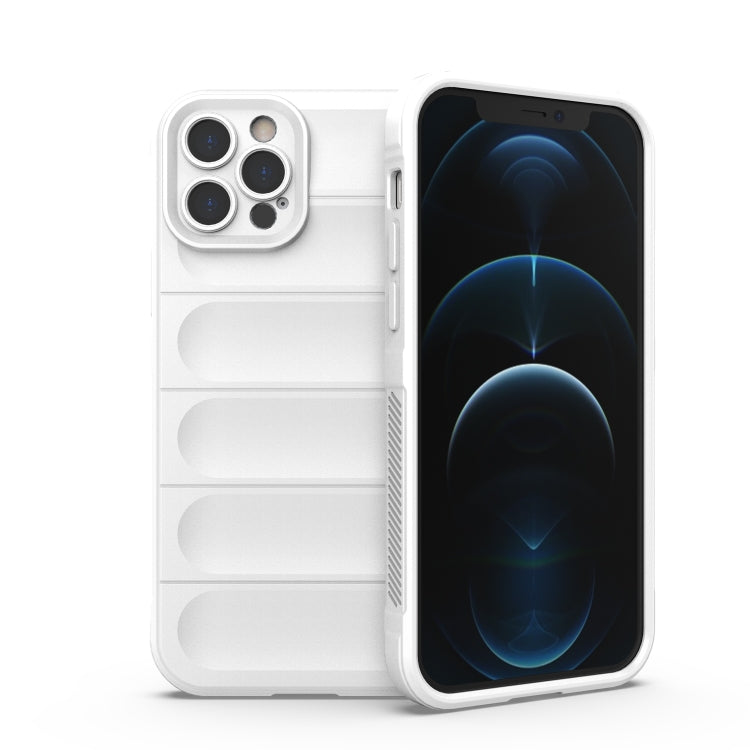 Magic Shield TPU + Flannel Phone Case, For iPhone 12 Pro, For iPhone 12 Pro Max