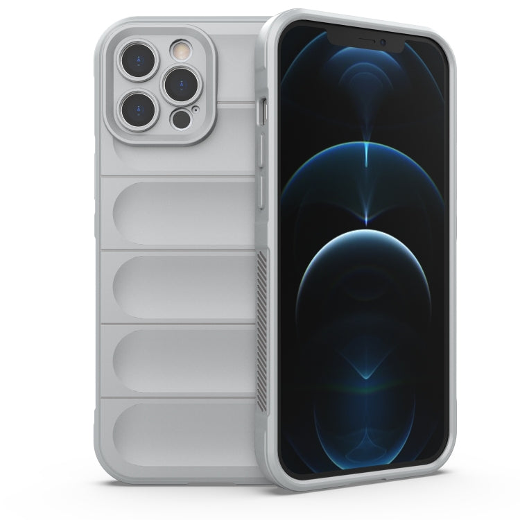 Magic Shield TPU + Flannel Phone Case, For iPhone 12 Pro, For iPhone 12 Pro Max