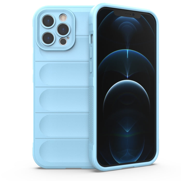 Magic Shield TPU + Flannel Phone Case, For iPhone 12 Pro, For iPhone 12 Pro Max