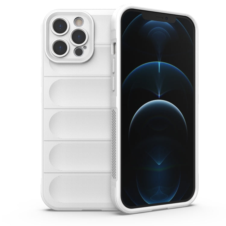 Magic Shield TPU + Flannel Phone Case, For iPhone 12 Pro, For iPhone 12 Pro Max