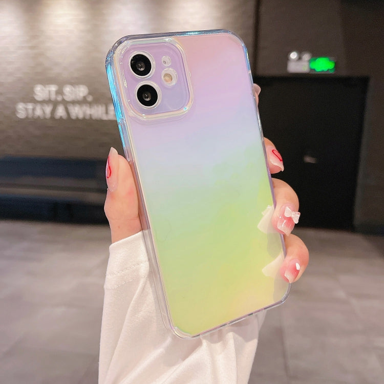 Color Plated Acrylic + TPU Phone Case, For iPhone 13 Pro Max, For iPhone 13 Pro, For iPhone 13, For iPhone 12 Pro Max, For iPhone 12 Pro, For iPhone 12, For iPhone 11 Pro Max, For iPhone 11 Pro, For iPhone 11