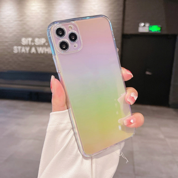 Color Plated Acrylic + TPU Phone Case, For iPhone 13 Pro Max, For iPhone 13 Pro, For iPhone 13, For iPhone 12 Pro Max, For iPhone 12 Pro, For iPhone 12, For iPhone 11 Pro Max, For iPhone 11 Pro, For iPhone 11
