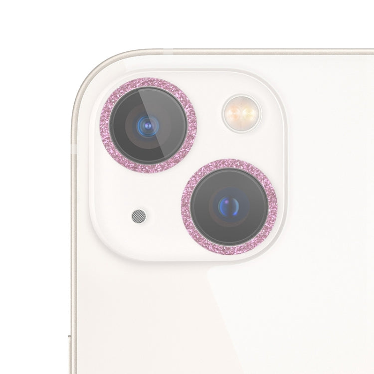 Glitter Ring Tempered Glass Camera Lens Film, For iPhone 13, For iPhone 13 Pro / 13 Pro Max, For iPhone 12 mini / 11, For iPhone 12 Pro