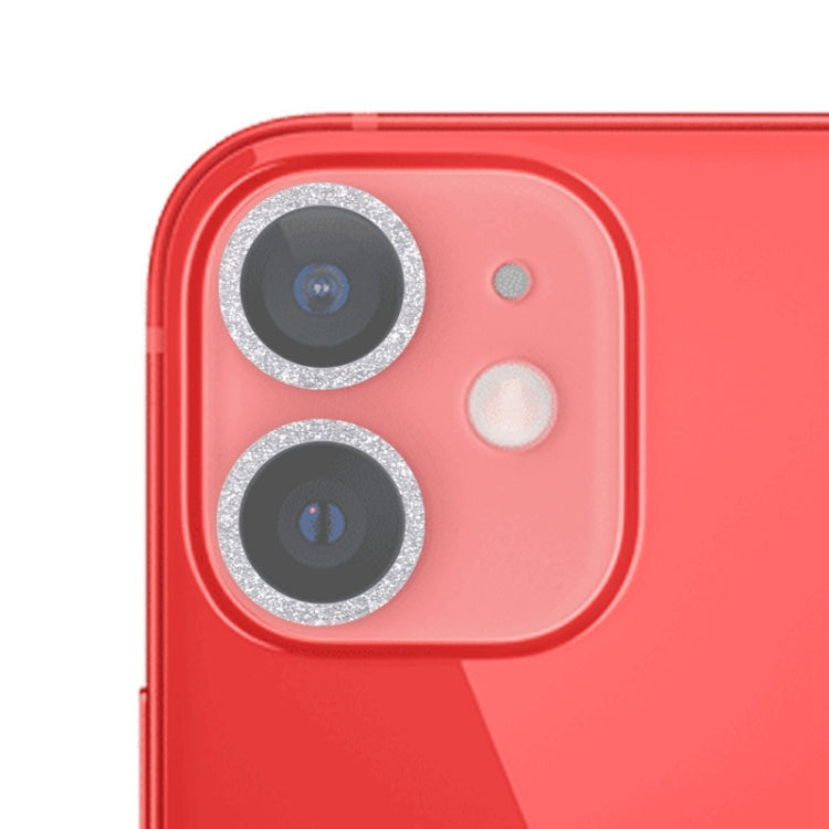 Glitter Ring Tempered Glass Camera Lens Film, For iPhone 13, For iPhone 13 Pro / 13 Pro Max, For iPhone 12 mini / 11, For iPhone 12 Pro