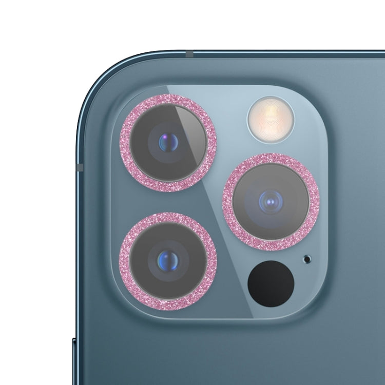 Glitter Ring Tempered Glass Camera Lens Film, For iPhone 13, For iPhone 13 Pro / 13 Pro Max, For iPhone 12 mini / 11, For iPhone 12 Pro