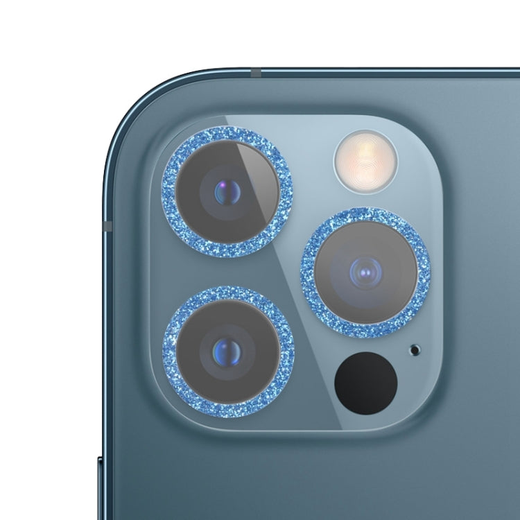 Glitter Ring Tempered Glass Camera Lens Film, For iPhone 13, For iPhone 13 Pro / 13 Pro Max, For iPhone 12 mini / 11, For iPhone 12 Pro