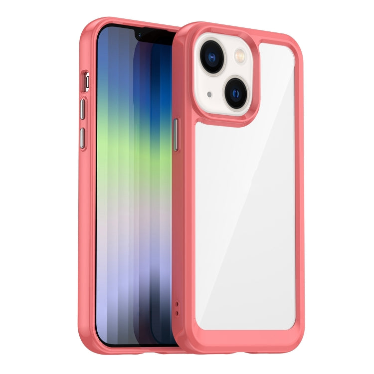 Colorful Series Acrylic + TPU Phone Case, For iPhone 14 Pro, For iPhone 14 Pro Max, For iPhone 14