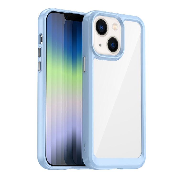 Colorful Series Acrylic + TPU Phone Case, For iPhone 14 Pro, For iPhone 14 Pro Max, For iPhone 14