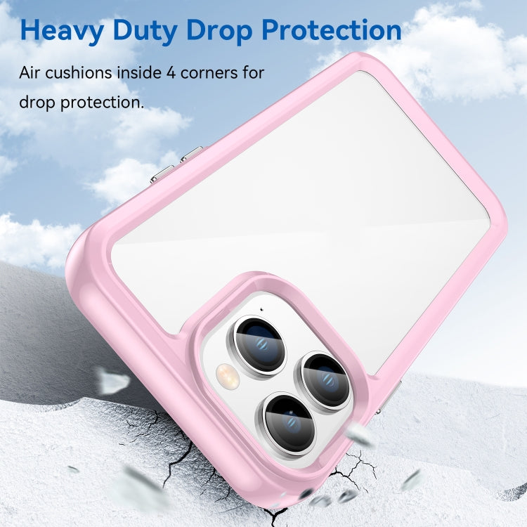 Colorful Series Acrylic + TPU Phone Case, For iPhone 14 Pro, For iPhone 14 Pro Max, For iPhone 14