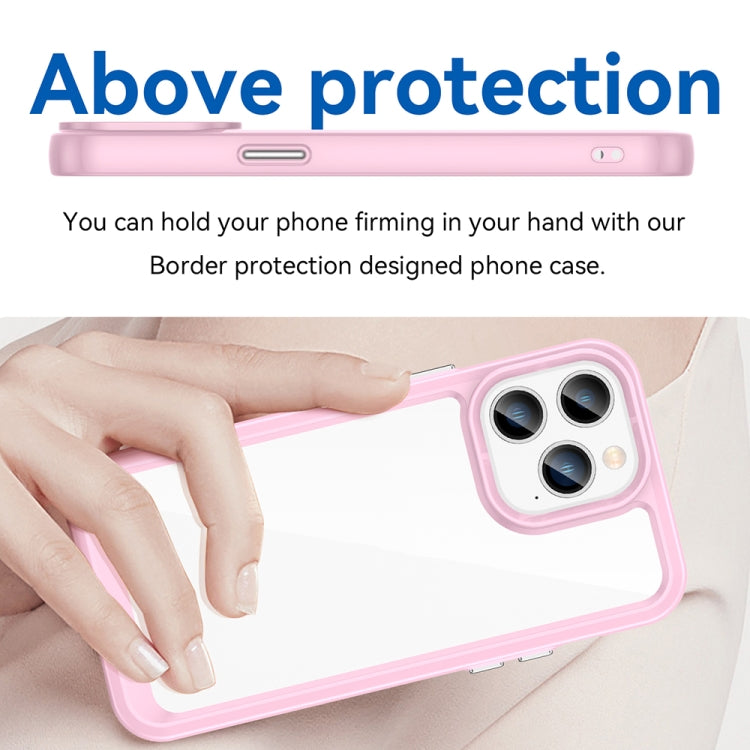Colorful Series Acrylic + TPU Phone Case, For iPhone 14 Pro, For iPhone 14 Pro Max, For iPhone 14