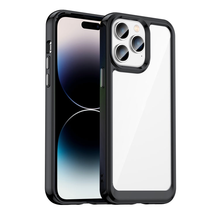 Colorful Series Acrylic + TPU Phone Case, For iPhone 14 Pro, For iPhone 14 Pro Max, For iPhone 14