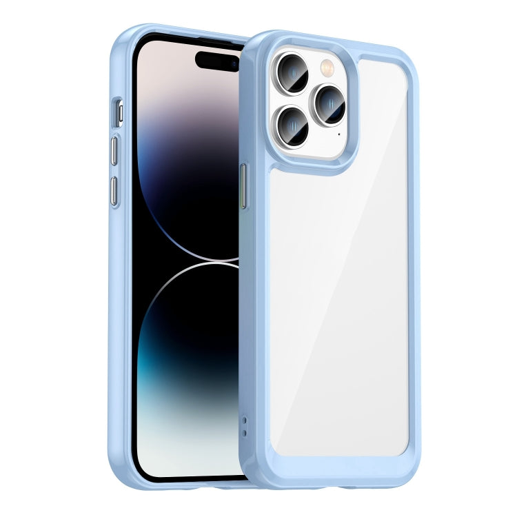 Colorful Series Acrylic + TPU Phone Case, For iPhone 14 Pro, For iPhone 14 Pro Max, For iPhone 14