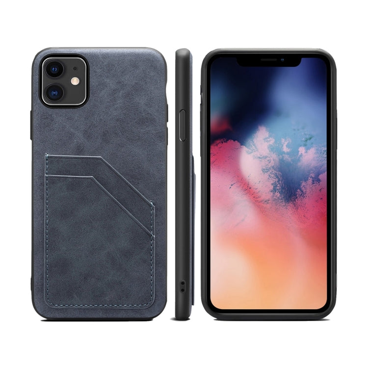 Card Slots Full Coverage PU+TPU Phone Case