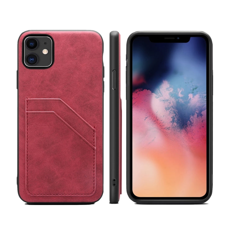 Card Slots Full Coverage PU+TPU Phone Case