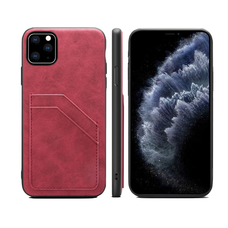 Card Slots Full Coverage PU+TPU Phone Case
