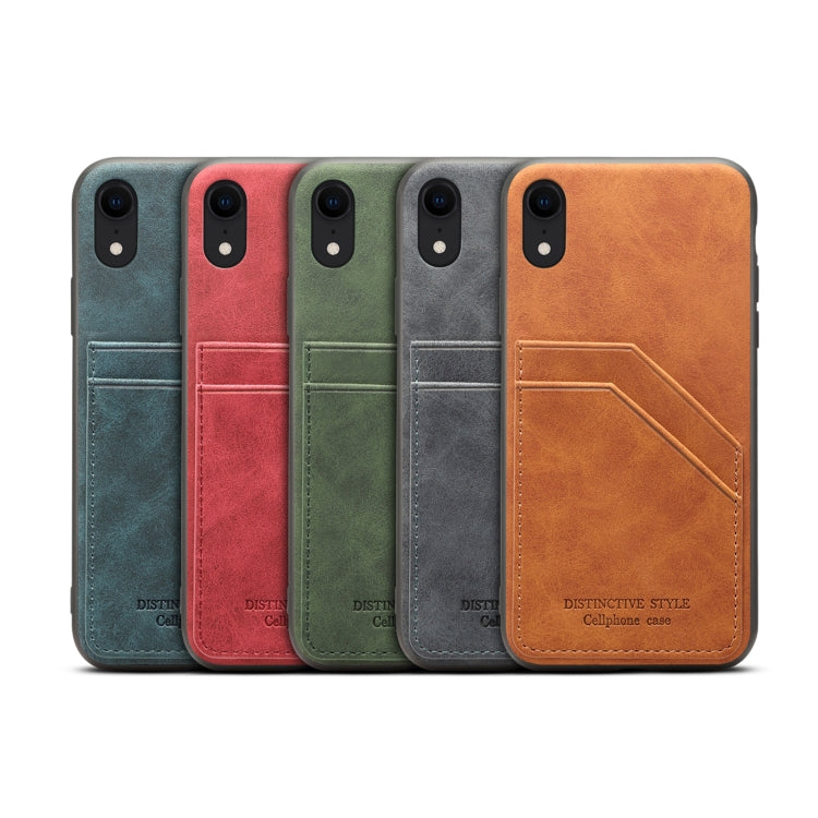 Card Slots Full Coverage PU+TPU Phone Case, For iPhone X / XS, For iPhone XR, For iPhone XS Max, For iPhone SE 2022 / SE 2020 / 8 / 7, For iPhone 8 Plus / 7 Plus