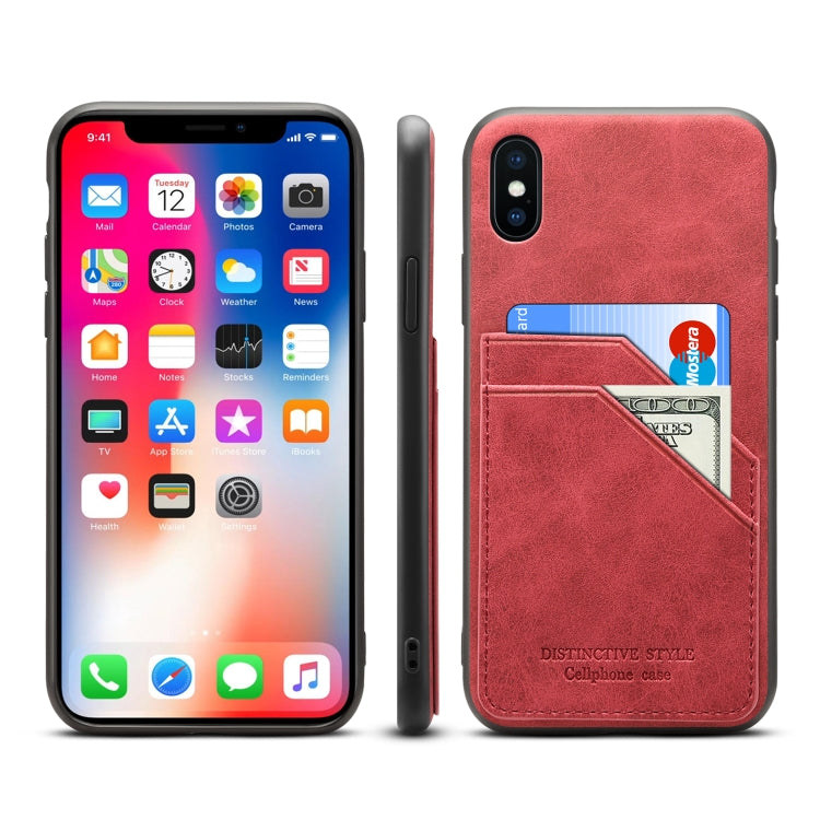 Card Slots Full Coverage PU+TPU Phone Case